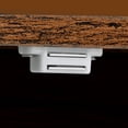 thumbnail image 5 of DWVO L Shaped Computer Desk with Power Outlet&LED Lights&File Drawer, 59 '' Corner Computer Table with Hutch& Storage Shelves, Gaming Desk Office Desk with Lift Top For Home Office, Rustic Brown, 5 of 14