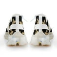thumbnail image 6 of Gold & Black Fleur De Lis - Saints Fans Louisiana Walking Shoes for Men Woman Lightweight Tennis Fashion Elastic Sports Shoes Cushion Basketball Shoes, 6 of 7