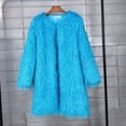 thumbnail image 1 of DEELLEEO NEWCE and American Fur Imitation Fur Beach Wool Lamb Wool Lengthened Fur Coat Personalized Coat, 1 of 7