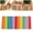 Colorful, variant on 6 Ft Classroom Table Skirt, Pencil Ruffle Desk Skirt for Teachers, Back to School Classroom Decor, Kindergarten, Preschool & Office Decoration