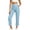 Blue, variant on purcolt Women's Plus Size Dressy Pants High Waist Straight Leg Slacks Pants Work Office Business Casual Stretch Suitpants with Pockets