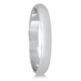 thumbnail image 2 of SZUL Women's 2mm Domed Comfort Fit Wedding Band in 14K White Gold, 2 of 4