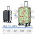 thumbnail image 4 of Pofeuu leaves bows Print Luggage Suitcase Cover Protector Luggage Washable Covers Aesthetic for 18/24/28/32 inch Luggage（No luggage included）-Medium, 4 of 7