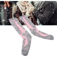 thumbnail image 5 of Electric Heated High Socks, Adjustable Temperature with , Battery-Powered Foot Warmer Socks for Winter, Elderly Care, Skiing & Biking, 5 of 5