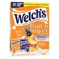 thumbnail image 3 of (6 pack) Welch's Fruit 'N Yogurt Blueberry-Acai. & Mango-Peach Soft Fruit Snacks, .7 oz, 20 Count, 3 of 16