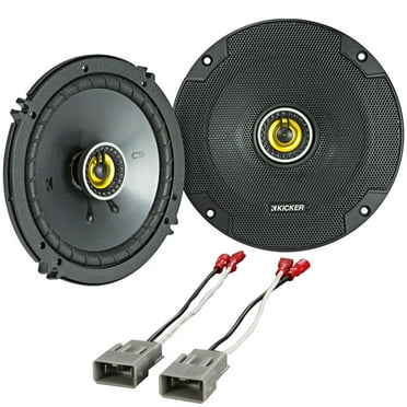 Kicker CS Series Front Door Speaker Replacement Package Fits select 1996-2000 Honda Civic