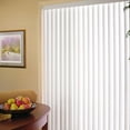 thumbnail image 4 of Vertical Hard Window Patio Blinds - White, 84" L x 78" W Plain & 3-1/2-Inch Vane - Easy Installation for All Patio Doors, Hardware Included - Aluminum Track for Durability, Anti-Static Slats, 4 of 5
