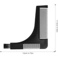 thumbnail image 4 of Ipetboom Kit de Modelage de Barbe pour Hommes Outil de Coiffure Gabarit 15-20CM Kit de Modelage de Barbe Noir, 4 of 8