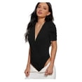 thumbnail image 1 of HBFAGFB Combinaison Sans Manches à Col en V pour Femmes avec Bas Triangle Noir Taille TG, 1 of 6