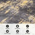 thumbnail image 6 of World Rug Gallery Contemporary Abstract Design Area Rug - Yellow 7'10"x10', 6 of 9