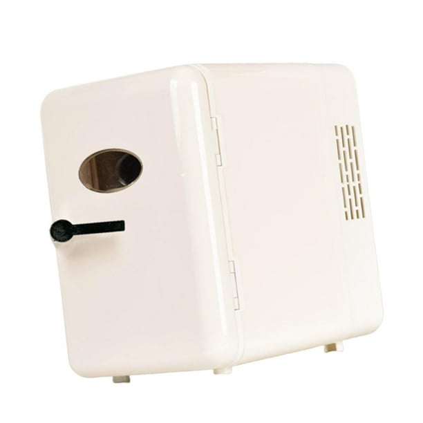 Mini Fridge and Warmer Compact Refrigerator for Snacks Cosmetics Car