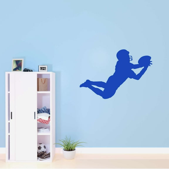 Boys Active Sports Wall Decal Decoration Sports Lover Vinyl wall Decal for Boys Room Decor Lasts Years and Easily Removable - Size: 20 In(W) x 14 In(H)