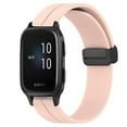 thumbnail image 1 of For Garmin Venu Sq 2 20mm Solid Colour Magnetic Clasp Silicone Watch Band, 1 of 4