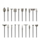 thumbnail image 2 of Juego de Talla de Piedra Brocas de Diamante, 120 Piezas Kits de Pulido Accesorios de Herramientas Rotativas con VáStago de 1/8 Pulgadas para Tallar, 2 of 5