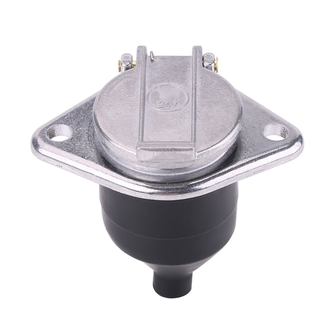 Enchufe para remolque Universal 24V Enchufe de 7 pines Cableado de 7 polos ANGGREK Otros