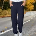thumbnail image 3 of OGLCCG Boys Baggy Sweatpants Cross High Waisted Straight Leg Fleece Sweat Pants with Pockets Casual Winter Soft Warm Athletic Joggers 4-15 Years, 3 of 8