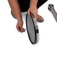 thumbnail image 3 of Vispronet Premium Belt Barrier, 4 Poles, 4 Black Belts, Crowd Control Barriers, 3 of 5
