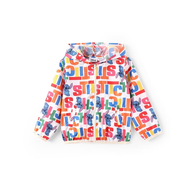 Chaqueta Disney Lilo and Stitch resistente a los rayos UV para niños 3T