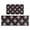 Pioneer Flower Floral-2, variant on Pioneer Flower Floral Print Pattern Kitchen Rugs Sets Of 2, Anti Fatigue Non Slip Washable Floor Mats for Kitchen Sink Laundry, 17X30 Inch 17X47 Inch