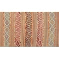 thumbnail image 1 of Ahgly Company Indoor Rectangle Contemporary Orange Southwestern Area Rugs, Swatch Sample, 1 of 6
