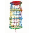 thumbnail image 2 of golytefs Kids Safety Rope Ladder Net Polyester Rope Ladder Load Safety Protection 31.5x31.5x78.74in Climbing Safety Net for Treehouse Backyard Monkey Bars (3 Tiers), 2 of 8