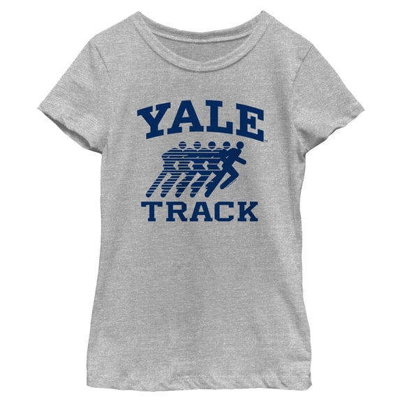Girls Yale University College Athletic Track T Shirt