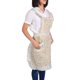 thumbnail image 3 of Nuevas mujeres que cocinan el vestido del delantal del babero del restaurante de la cocina con el bolsillo (2#), 3 of 3
