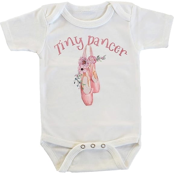 Tiny Dancer Ballet Shoes Future Ballerina Onesie/Bodysuit