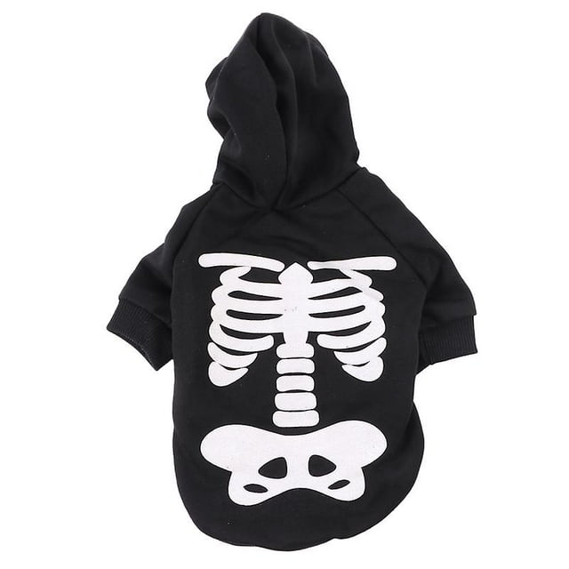 1 ropa para perro esqueleto.