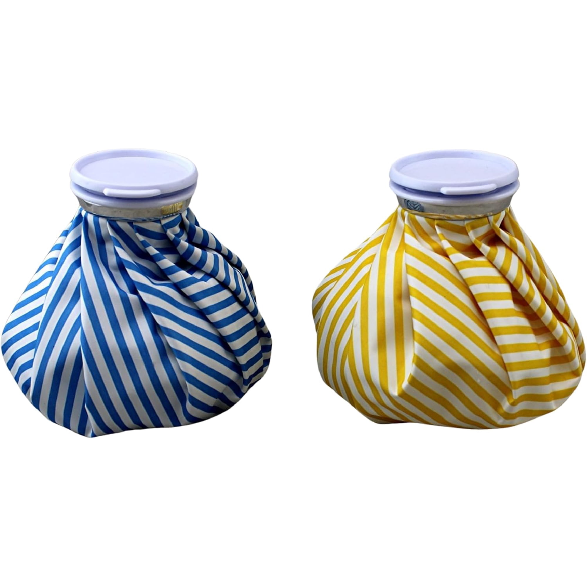 2 Pack Cold & Hot Therapy Pain Relief Ice Water Bag - 9" BPA Free, Leakproof, Stylish Design, 44oz Capacity, Hot & Cold Compress for Headache, Pain Relief by Dependable Industries