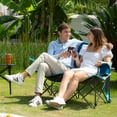 thumbnail image 7 of PORTAL Camping Loveseat Chair for 2 Person, Folding Double Outdoor Chair High Back for Adults, Supports 500 lbs, 7 of 7