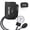 Black-A, variant on SCIAN Manual Blood Pressure Cuff - Aneroid Sphygmomanometer with European Cuff 8.7-16.5" and D-Ring, Come with Carrying Bag for Nurse Doctor Senior Adult, Black