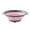 Light Pink, variant on Collapsible Silicone Kitchen Colander, Foldable Square Strainer Basket With Handle, BPA-free PP & TPE Food Draining Basket For Fruits Vegetables(Purple)