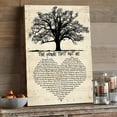 thumbnail image 3 of "The House That Built Me" Canvas Wall Art – Black Tree Silhouette with Sentimental Quote – Nostalgic Home and Family Decor – Inspirational Keepsake Art for Living Room or Bedroom, 3 of 4