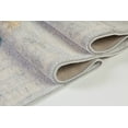 thumbnail image 5 of Contemporary Floral Pattern Area Rug Carpet in Teal Yellow, 3x10 (2'7" x 9'10", 80cm x 300cm), 5 of 5