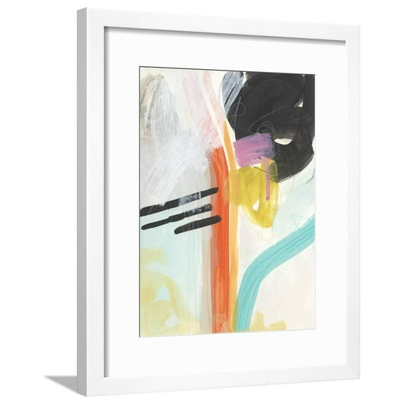 Rhythm Variations I, Abstract Framed Art Print Wall Art by June Vess Sold by Art.Com