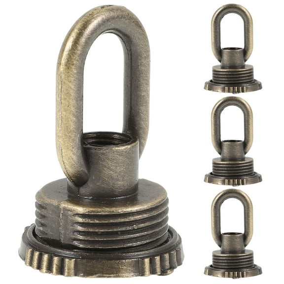 Hemoton 4Pcs Lamp Nut Ring Ceiling Eye Nut Screw Replacement Ceiling for Pendant Light