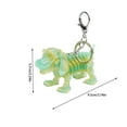 thumbnail image 2 of Arghm Skeleton Dog Keychain 3.7x2.4" Removable Joint Acrylic Backpack Charm for Halloween Cosplay Gothic Car Accessories, 2 of 5
