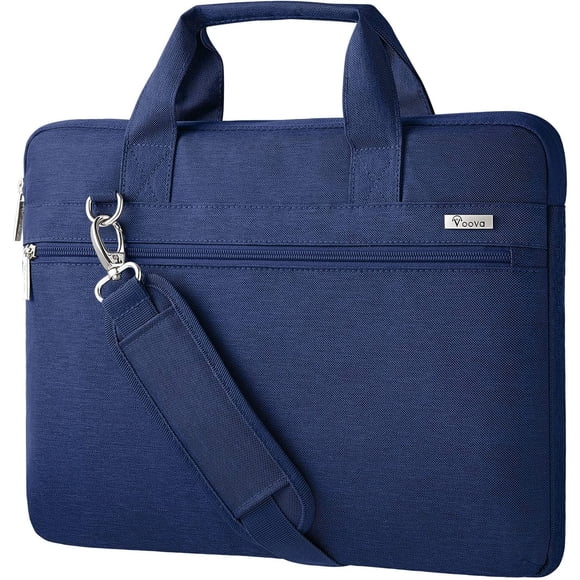 Funda para portátil Voova de 13-14 pulgadas, 360°, protectora, impermeable, azul