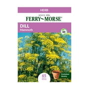 Ferry-Morse 87.5MG Dill Mammoth Herb Plant Seeds Packet