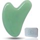thumbnail image 1 of Gua Sha, herramienta de masaje Gua Sha de piedra de jade, herramienta Guasha para masaje de piel facial y corporal. Gua Sha Set para toxinas previene las arrugas para acupuntura SPA, Th, 1 of 5