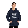 thumbnail image 5 of Resist Much Obey Little Hoodie Sweatshrit, Walt Whitman Quote Hoodie, 5 of 9