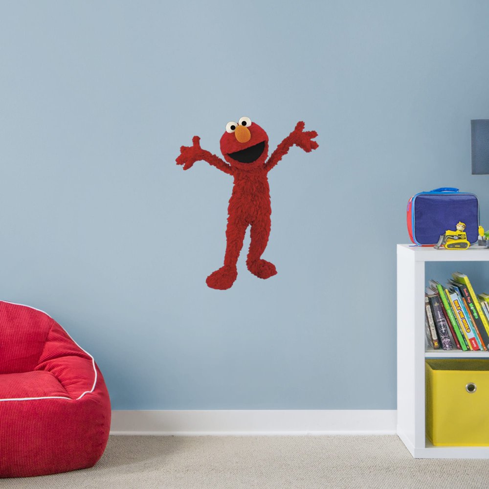 Fathead Elmo Giant Officially Licensed Sesame Street Removable Wall