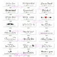 thumbnail image 3 of Etiquetas adhesivas personalizadas para decoración de boda, etiqueta de recuerdo de boda, etiqueta de papel Kraft/blanco, 3 of 4