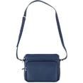 thumbnail image 2 of CTM®  Leather Shoulder Bag Purse with Side Organizer (Women's), 2 of 4