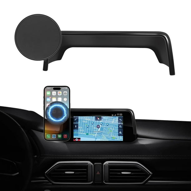 Soporte para teléfono de coche FETUSI Mazda CX-5 con pantalla MagSafe de 7 pulgadas
