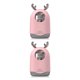 thumbnail image 2 of Inteprter Humidificador de 300ml, lámpara de ambiente interior, difusor de aire sónico, 2 modos, rociador de niebla fina, atomizador de protección de Rosa 2piezas Inteprter CBP185177, 2 of 6