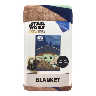 Buy Star Wars Mandalorian The Child Baby Yoda 62x 90 Plush Microfiber Blanket Online In Indonesia 959932026