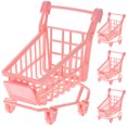 thumbnail image 1 of 4Pcs Mini Shopping Cart Makeup Sponge Holder Beauty Powder Puff Display Stand Makeup Organizer, 1 of 8