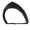 Black, variant on Misright Elegant Baroque Styles Hair Band With Glittering Rhinestones Stylish Headwear